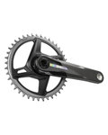 SRAM kľuky s prevodníkom - FORCE 1X WIDE D2 DUB IRIDESCENT 175mm - čierna