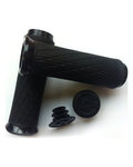 SRAM gripy - LOCKING GRIPS 100 mm - čierna