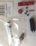 SRAM sada k páčke - DISC BRAKE LEVER INTERNALS/SERVICE KIT GUIDE RSC/ULTIMATE/CODE RSC - čierna