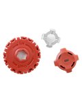 SRAM opravná sada brzdového strmeňa - DISC BRAKE CALIPER PAD ADJUSTER KNOB KIT BB7 2008-2016 - červená