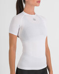 SPORTFUL Cyklistické tričko s krátkym rukávom - 2ND SKIN - biela