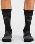 SPORTFUL Cyklistické ponožky klasické - APEX - šedá/čierna
