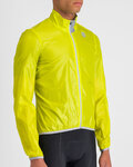 SPORTFUL Cyklistická vetruodolná bunda - HOT PACK EASYLIGHT - žltá