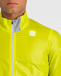 SPORTFUL Cyklistická vetruodolná bunda - HOT PACK EASYLIGHT - žltá