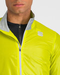 SPORTFUL Cyklistická vetruodolná bunda - HOT PACK EASYLIGHT - žltá