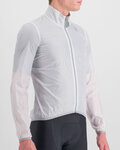 SPORTFUL Cyklistická vetruodolná bunda - HOT PACK EASYLIGHT - biela