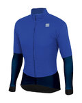 SPORTFUL Cyklistická zateplená bunda - BODYFIT PRO 2.0 THERMAL - modrá