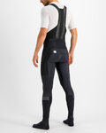 SPORTFUL Cyklistické nohavice dlhé s trakmi - SUPERGIARA - čierna