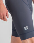 SPORTFUL Cyklistické nohavice krátke s trakmi - BODYFIT PRO - modrá