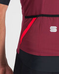 SPORTFUL Cyklistická vetruodolná bunda - FIANDRE LIGHT NORAIN - bordová