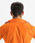 SPORTFUL Cyklistická vodeodolná pláštenka - HOT PACK NORAIN - oranžová