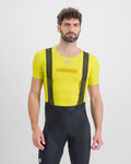 SPORTFUL Cyklistické tričko s krátkym rukávom - PRO BASELAYER - žltá
