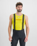 SPORTFUL Cyklistické tričko s krátkym rukávom - PRO BASELAYER - žltá