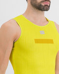 SPORTFUL Cyklistické tričko s krátkym rukávom - PRO BASELAYER - žltá