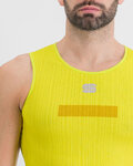 SPORTFUL Cyklistické tričko s krátkym rukávom - PRO BASELAYER - žltá