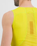 SPORTFUL Cyklistické tričko s krátkym rukávom - PRO BASELAYER - žltá