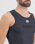 SPORTFUL Cyklistické tričko bez rukávov - PRO BASELAYER - modrá