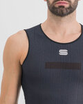 SPORTFUL Cyklistické tričko bez rukávov - PRO BASELAYER - modrá