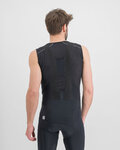 SPORTFUL Cyklistické tričko bez rukávov - THERMODYNAMIC LITE - čierna