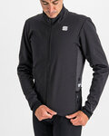 SPORTFUL Cyklistická vetruodolná bunda - NEO SOFTSHELL - čierna
