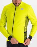 SPORTFUL Cyklistická vetruodolná bunda - NEO SOFTSHELL - žltá