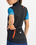 SPORTFUL Cyklistická vesta - HOT PACK EASYLIGHT - čierna