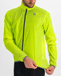 SPORTFUL Cyklistická vetruodolná bunda - REFLEX - svetlo zelená