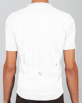 SPORTFUL Cyklistické tričko s krátkym rukávom - GIARA - biela