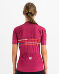 SPORTFUL Cyklistický dres s krátkym rukávom - VELODROME - cyklamenová