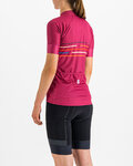 SPORTFUL Cyklistický dres s krátkym rukávom - VELODROME - cyklamenová