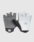 SPORTFUL Cyklistické rukavice krátkoprsté - RACE - biela