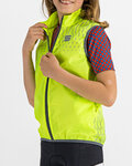SPORTFUL Cyklistická vesta - KID REFLEX - žltá