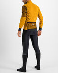 SPORTFUL Cyklistická zateplená bunda - SUPERGIARA - žltá