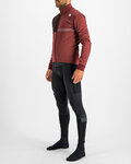SPORTFUL Cyklistická zateplená bunda - GIARA SOFTSHELL - hnedá