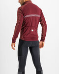 SPORTFUL Cyklistická zateplená bunda - GIARA SOFTSHELL - hnedá