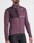 SPORTFUL Cyklistická zateplená bunda - GIARA SOFTSHELL - fialová