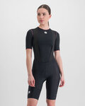SPORTFUL Cyklistické tričko s krátkym rukávom - MIDWEIGHT - čierna
