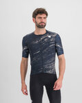 SPORTFUL Cyklistický dres s krátkym rukávom - CLIFF SUPERGIARA - modrá