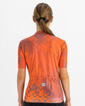 SPORTFUL Cyklistický dres s krátkym rukávom - ROCKET - oranžová