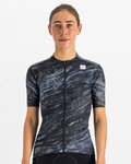 SPORTFUL Cyklistický dres s krátkym rukávom - CLIFF SUPERGIARA - čierna