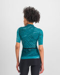 SPORTFUL Cyklistický dres s krátkym rukávom - CLIFF SUPERGIARA - tyrkysová