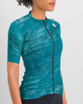SPORTFUL Cyklistický dres s krátkym rukávom - CLIFF SUPERGIARA - tyrkysová