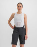 SPORTFUL Cyklistické nohavice krátke bez trakov - GIARA W - čierna
