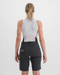 SPORTFUL Cyklistické nohavice krátke bez trakov - GIARA W - čierna