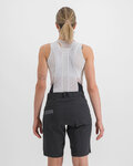 SPORTFUL Cyklistické nohavice krátke bez trakov - GIARA - čierna