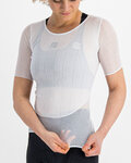SPORTFUL Cyklistické tričko s krátkym rukávom - PRO BASELAYER - biela