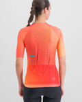 SPORTFUL Cyklistický dres s krátkym rukávom - LIGHT PRO - oranžová