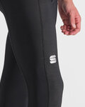 SPORTFUL Cyklistické nohavice dlhé s trakmi - BODYFIT PRO - čierna