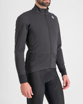 SPORTFUL Cyklistická vetruodolná bunda - NEO SOFTSHELL - čierna