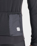SPORTFUL Cyklistická vetruodolná bunda - NEO SOFTSHELL - čierna